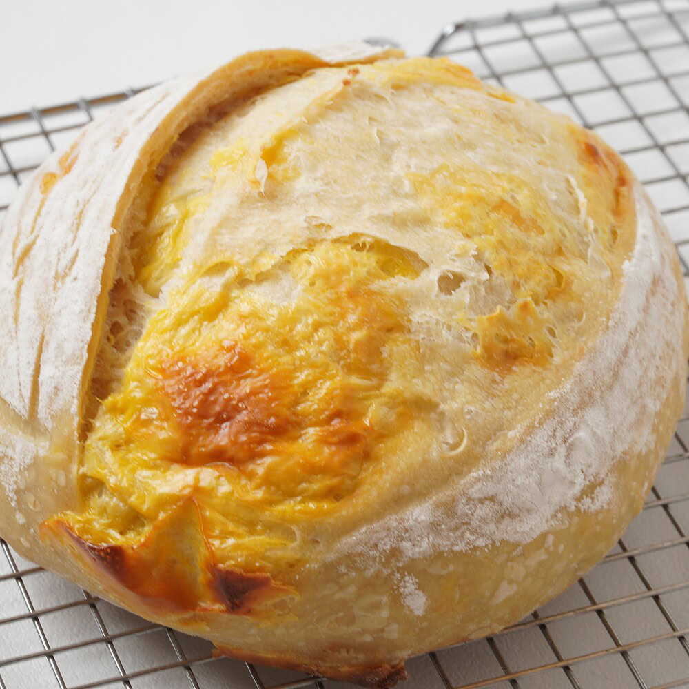 Easy Cheesy Sourdough Bread