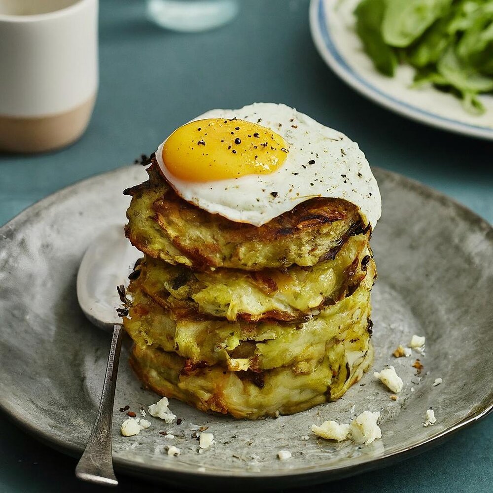 Bubble &amp; Squeak with Poached Eggs