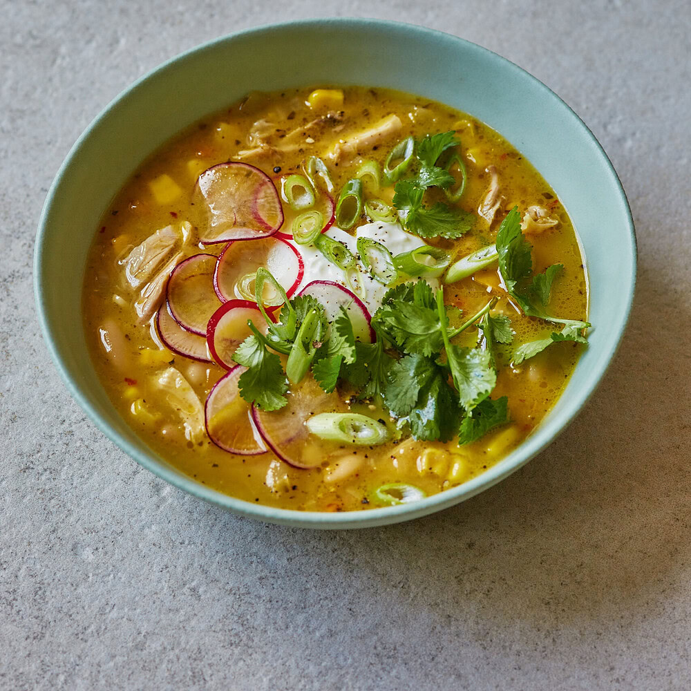 Melissa Hemsley’s white chilli chicken recipe