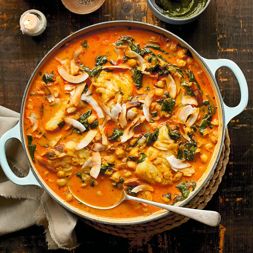 One-Pot Cod and Coconut Curry
