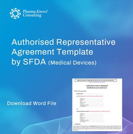Authorised Representative sfda Agreement Download