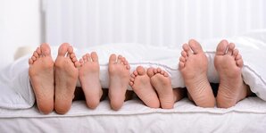Flat foot shop child treatment
