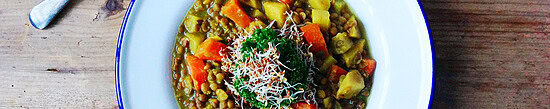 Root vegetable curry