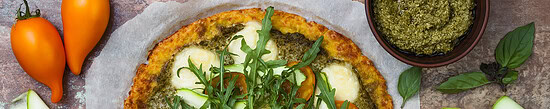 Cauliflower pizza base