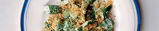 Smashed Cucumber Caesar