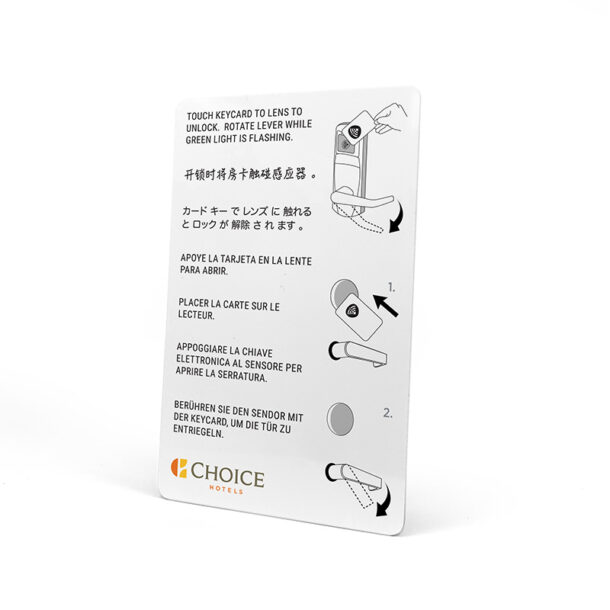 Clarion Get Together Here RFID Key Card - RFID Hotel