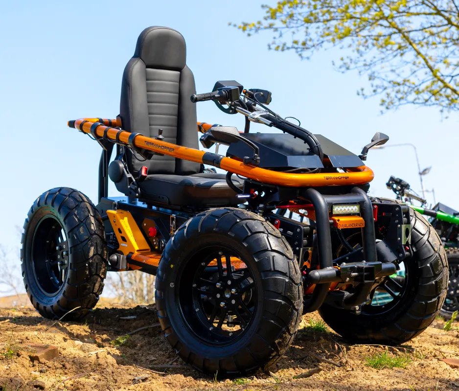 Overlander 4ZX - Offroad Mobility Wheelchair | TerrainHopper