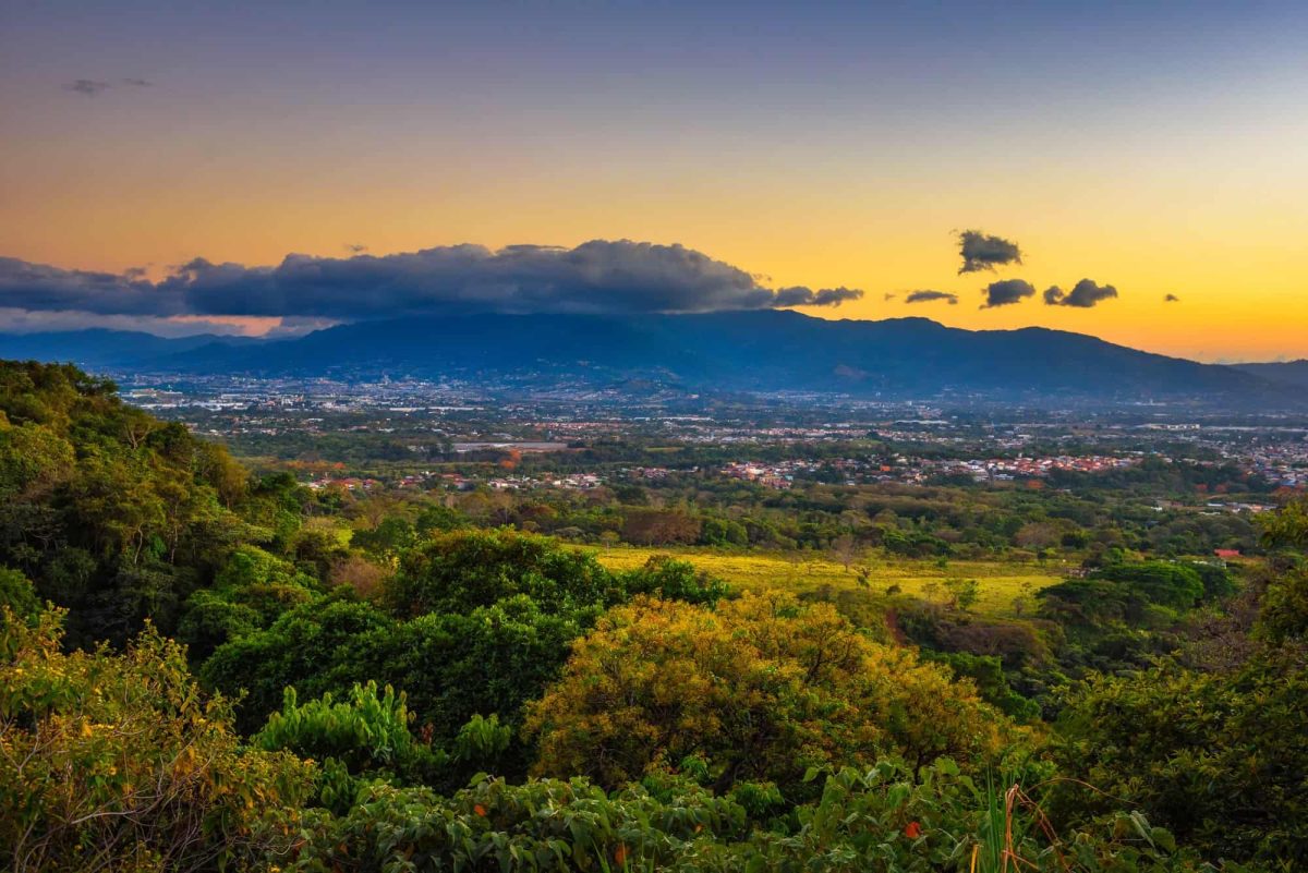 the Central Valley of Costa Rica