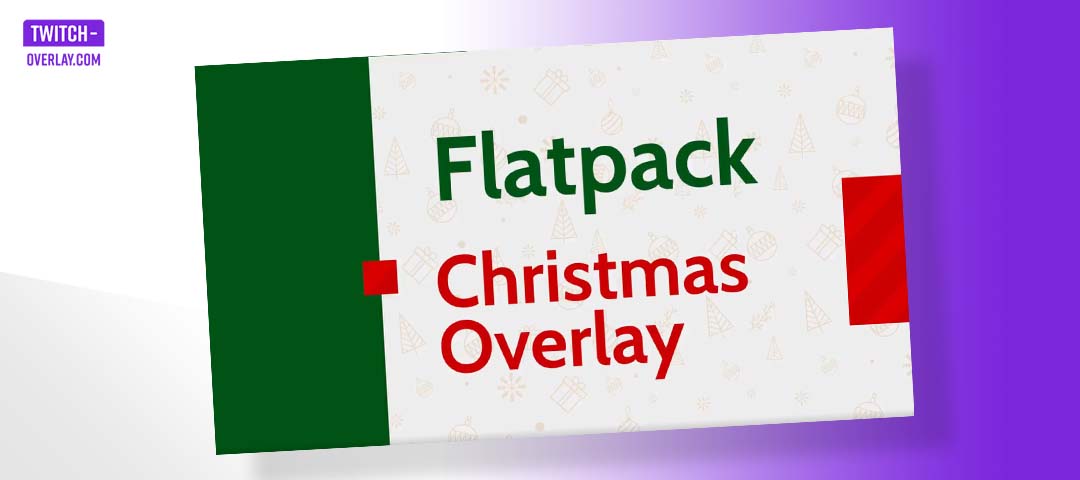 Flat Christmas by Nerdordie is a free Twitch Overlay