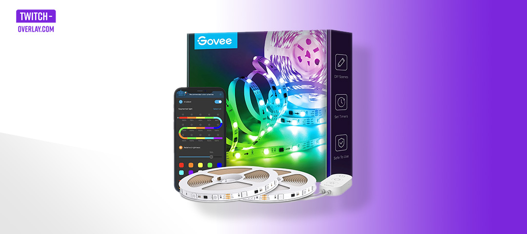 Govee LED Strip Light, the classic LED Strip Lights solution for indoors