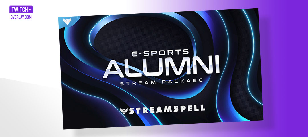 Alumni Free Stream Overlay by Streamspell