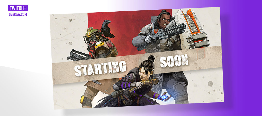 Apex Legends Twitch Overlay Free Template by Gael-Level