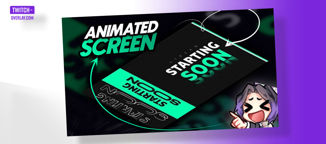 Clean Green Free Twitch Overlay by 11Hrs Creator