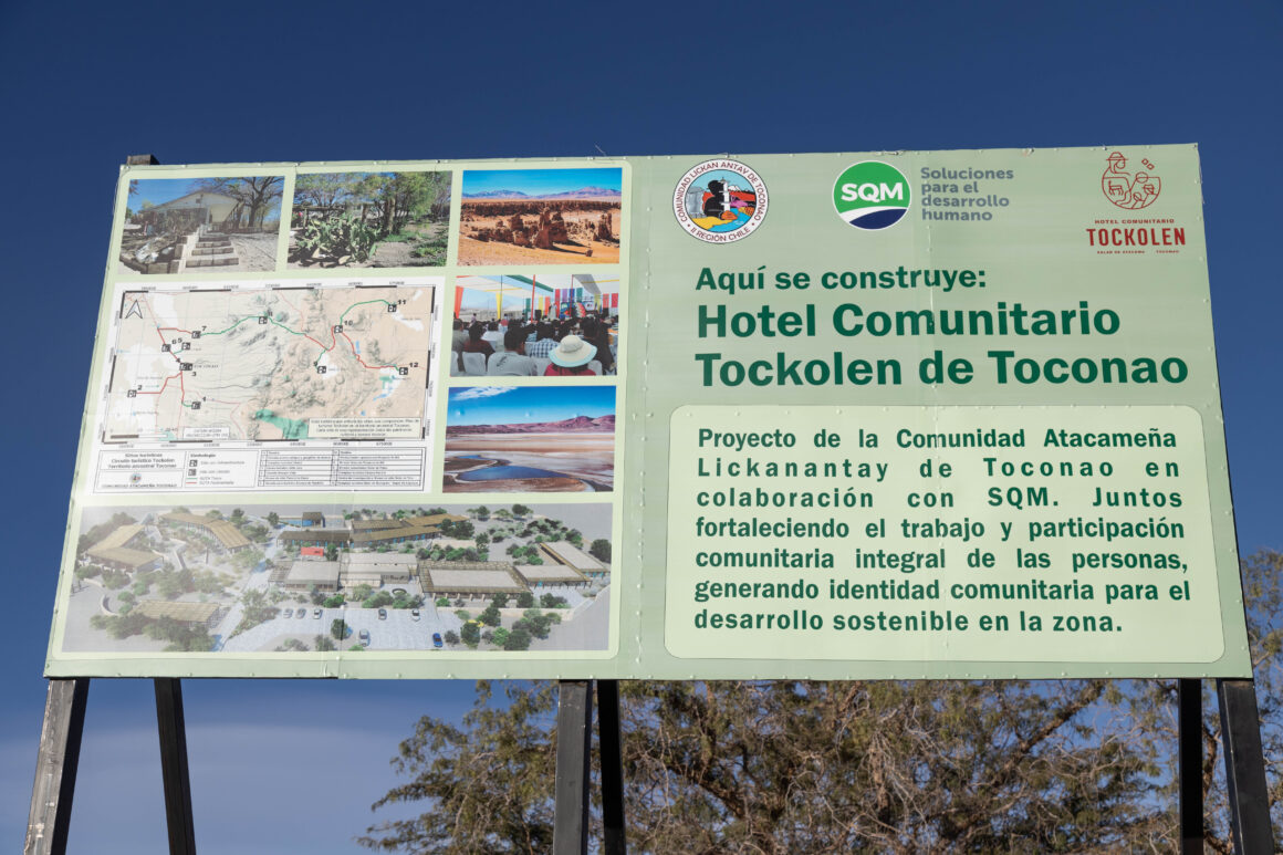 Avanzan obras del primer Hotel Comunitario del país y Sudamérica: Tockolen de Toconao