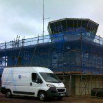 structural repair work at Royal Naval Air Station