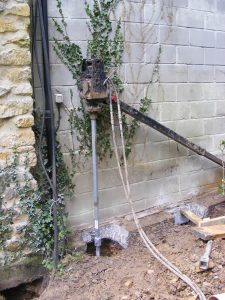 Micro-piling for subsidence repair