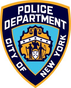Patch of the NYPD instead of logo