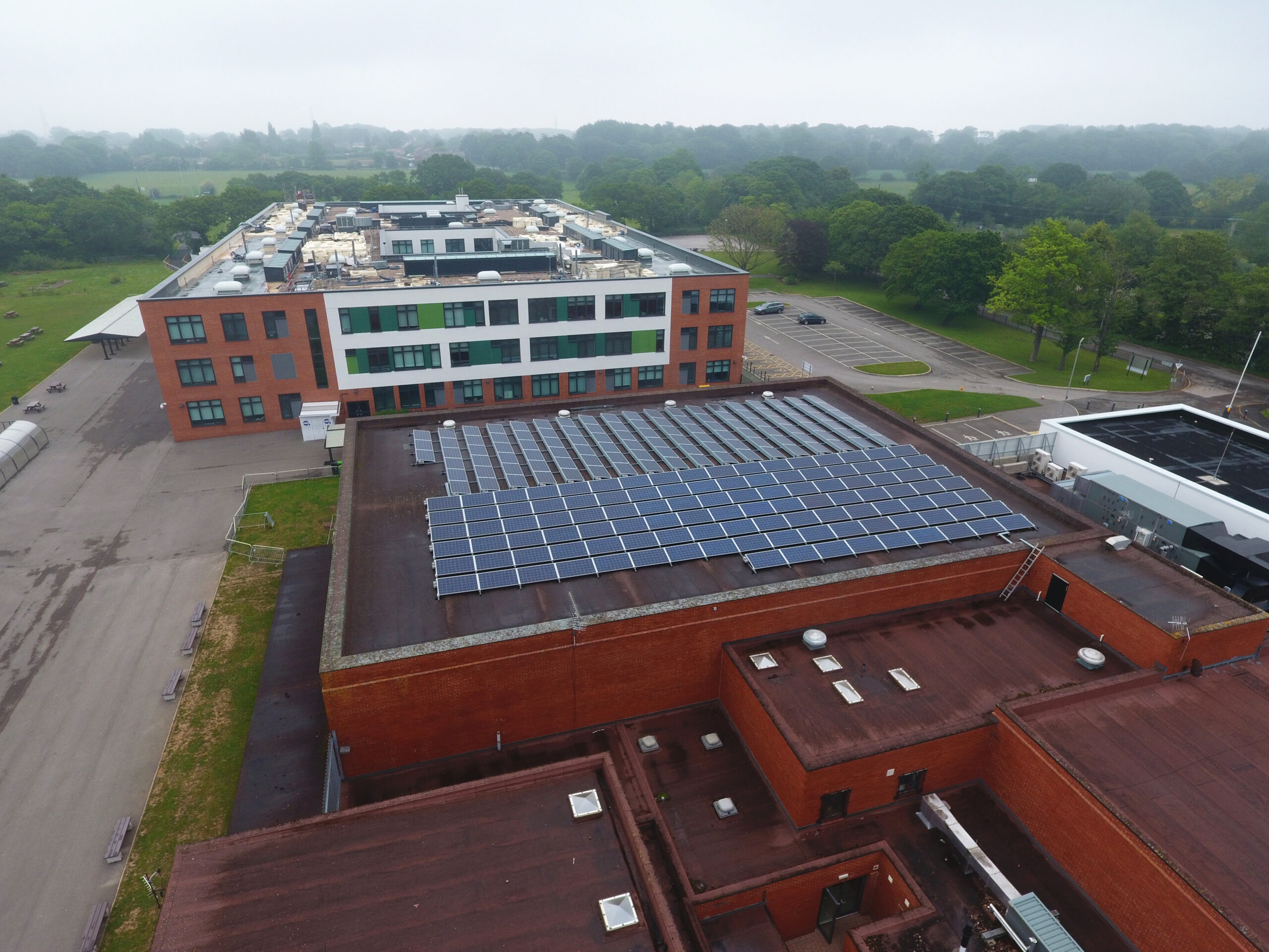 Neston Sports Centre Solar Panels