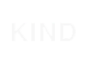 kind logo white