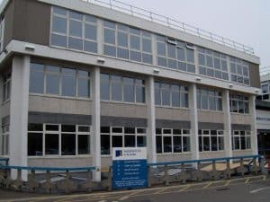 Concrete repair work required at Norwich Union offices