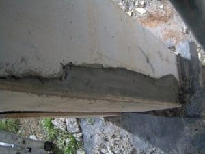Concrete repair works