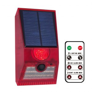 Système alarme solaire avec télécommande
