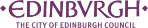 The City of Edinburgh Council's logo in purple