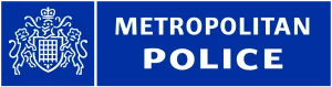 Metropolitan Police logo in blue
