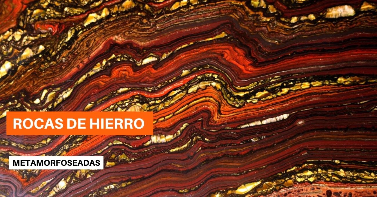 Evidencias de formaciones de hierro en bandas testimonian la geología terrestre