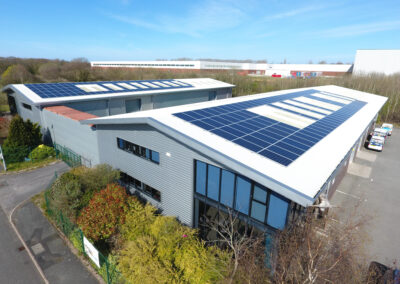 Neston business Cheshire Wellness install 60kWp of solar PV