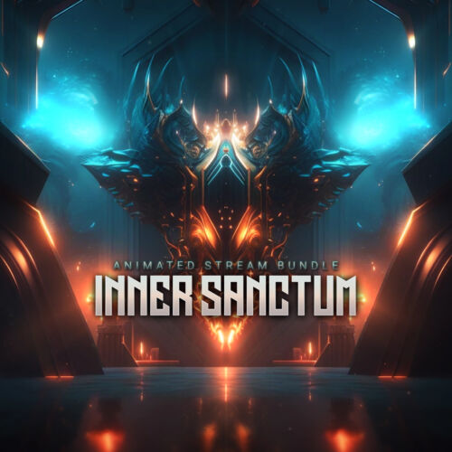 Inner Sanctum animated Stream Overlay Bundle for Twitch, YouTube and Facebook