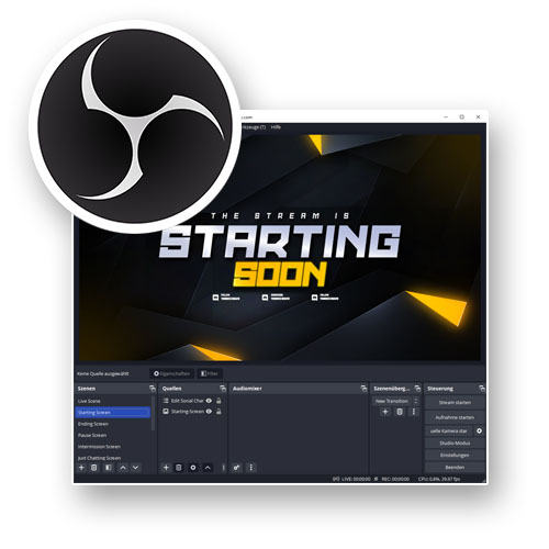 Learn everything about the OBS Open Broadcaster Software
