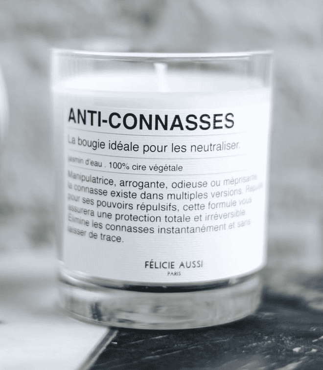 Bougie parfumée ANTI-CONNASSES