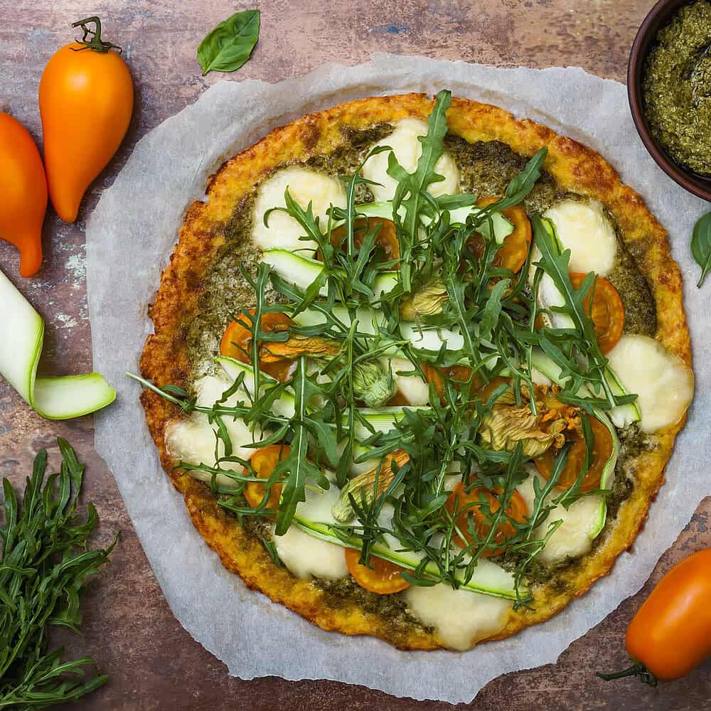 Cauliflower pizza base
