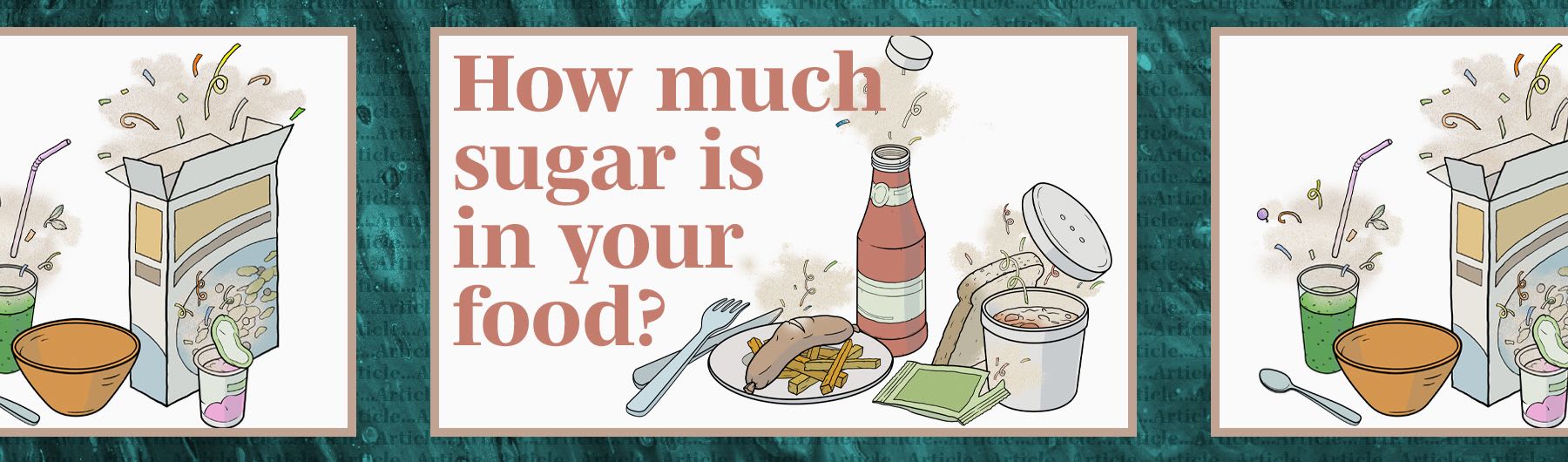 How much sugar is in your food?